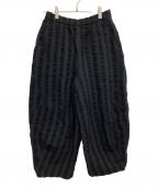 慈雨ジウ）の古着「ワイドパンツ」｜ブラック