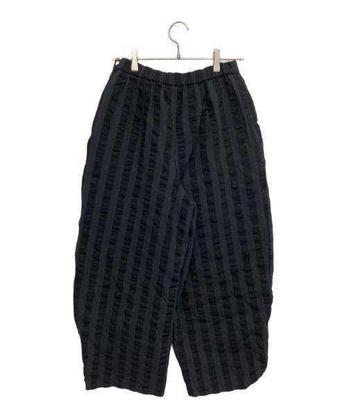 慈雨（ジウ）慈雨 (ジウ) ワイドパンツ ブラック サイズ:40の古着・服飾アイテム