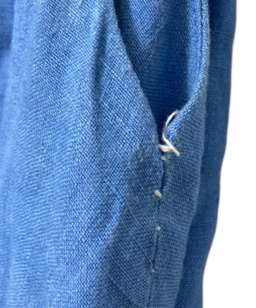 BLUEBIRD BOULEVARD（ブルーバードブルバード）BLUEBIRD BOULEVARD (ブルーバードブルバード) リネンワンピース ブルー サイズ:Sの古着・服飾アイテム