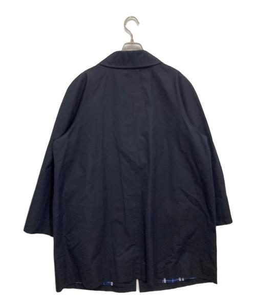 Burberry's（バーバリー）Burberry's (バーバリーズ) 裏ノヴァチェックコート ネイビー サイズ:15の古着・服飾アイテム