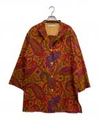 GIVENCHYジバンシィ）の古着「総柄コート」｜ブラウン