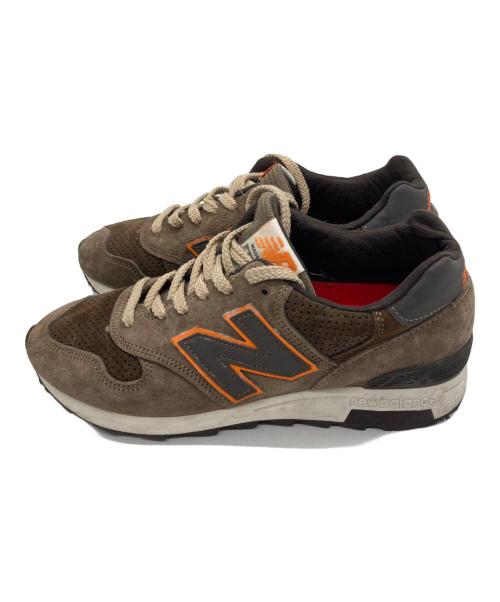 NEW BALANCE（ニューバランス）NEW BALANCE (ニューバランス) スニーカー ブラウン サイズ:23.5の古着・服飾アイテム