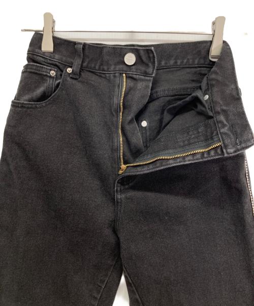 Ameri（アメリ）AMERI (アメリ) CHAIN BLACK DENIM ブラック サイズ:W25の古着・服飾アイテム