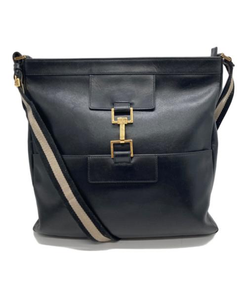 GUCCI（グッチ）GUCCI (グッチ) ショルダーバッグ ブラックの古着・服飾アイテム