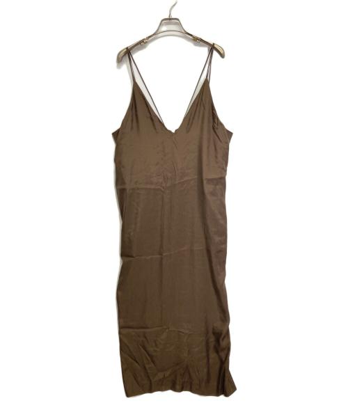 SACRA（サクラ）SACRA (サクラ) ワンピース ブラウン サイズ:Mの古着・服飾アイテム