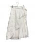 Adonisis（アドニシス）の古着「切替スカーt」｜ホワイト