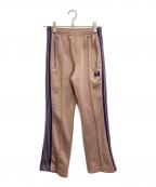 Needlesニードルズ）の古着「ブーツカットトラックパンツ」｜ピンク