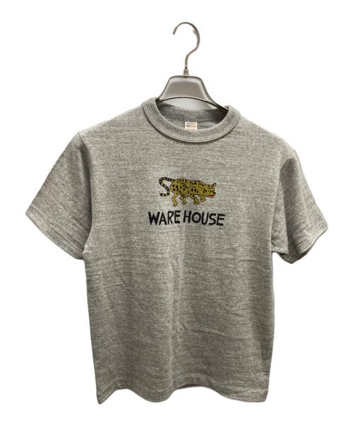 WAREHOUSE（ウエアハウス）WAREHOUSE (ウエアハウス) ジャガーTシャツ グレー サイズ:Sの古着・服飾アイテム