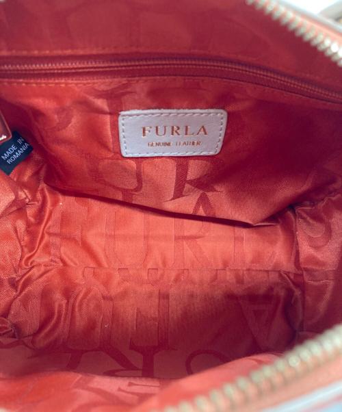 FURLA（フルラ）FURLA (フルラ) ミニボストンバッグ ベージュの古着・服飾アイテム