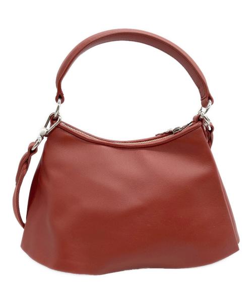 LACOSTE（ラコステ）LACOSTE (ラコステ) テニススカートラムレザーバッグ ブラウンの古着・服飾アイテム