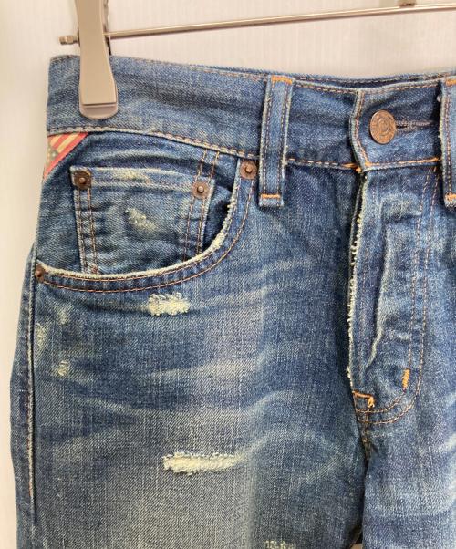 Denim & Supply Ralph Lauren（デニム＆サプライ ラルフローレン）Denim & Supply Ralph Lauren (デニム＆サプライ ラルフローレン) リメイクデニムパンツ インディゴ サイズ:28の古着・服飾アイテム