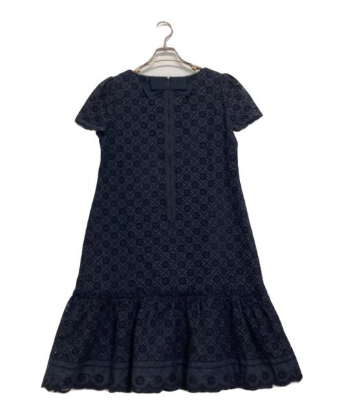 M'S GRACY（エムズグレイシー）M'S GRACY (エムズグレイシー) ワンピース ネイビー サイズ:42の古着・服飾アイテム