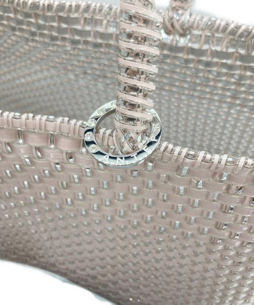 ANTEPRIMA（アンテプリマ）ANTEPRIMA (アンテプリマ) ワイヤートートバッグ ピンクの古着・服飾アイテム