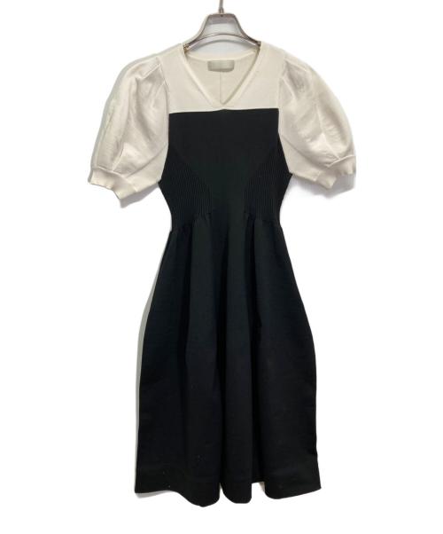 CELFORD（セルフォード）CELFORD (セルフォード) バルーン袖ワンピース ブラック サイズ:36の古着・服飾アイテム