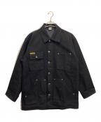 PRSN BLUプリズンブルース）の古着「デニムジャケット」｜ブラック