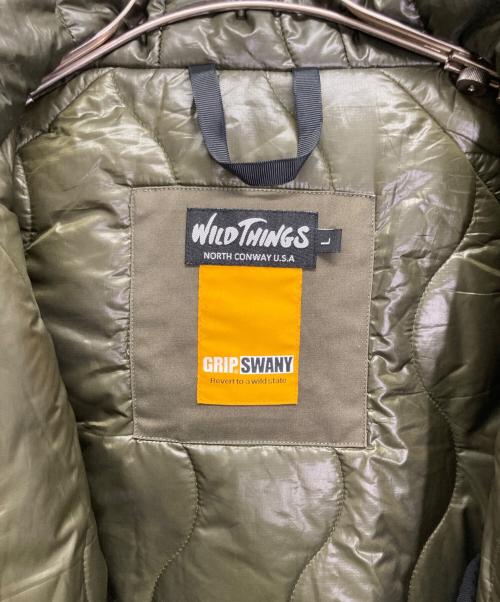 WILD THINGS（ワイルドシングス）WILD THINGS (ワイルドシングス) GRIP SWANY (グリップスワニー) ファイアープルーフデナリジャケット グリーン サイズ:Lの古着・服飾アイテム