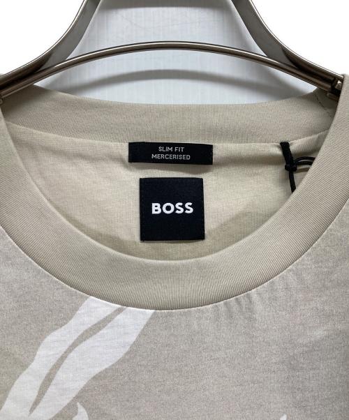 BOSS（ボス）boss (ボス) Tシャツ ライトグレー サイズ:M 未使用品の古着・服飾アイテム