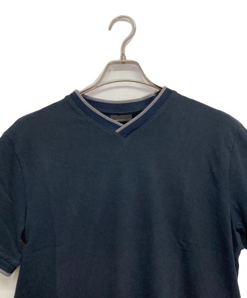 EMPORIO ARMANI（エンポリオアルマーニ）EMPORIO ARMANI (エンポリオアルマーニ) Tシャツ ブラック サイズ:XLの古着・服飾アイテム