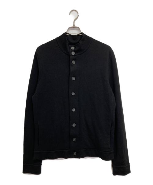 theory（セオリー）theory (セオリー) ニットジャケット ブラック サイズ:42の古着・服飾アイテム