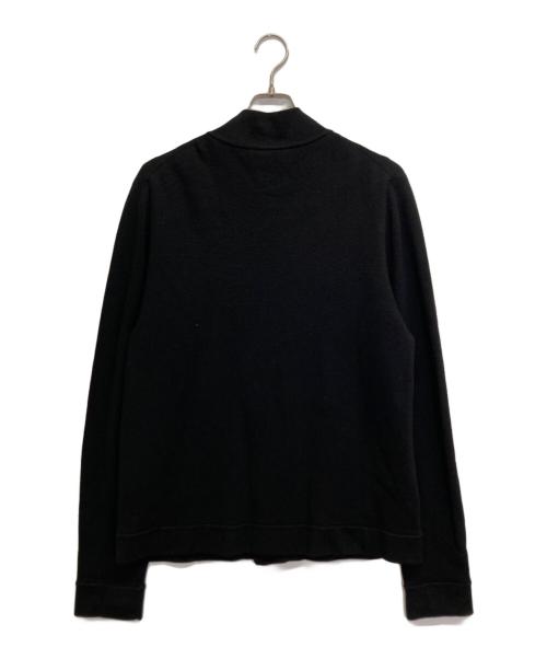 theory（セオリー）theory (セオリー) ニットジャケット ブラック サイズ:42の古着・服飾アイテム