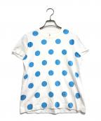 TAO COMME des GARCONSタオ コムデギャルソン）の古着「ドットプリントTシャツ」｜ホワイト