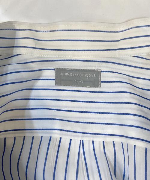 COMME des GARCONS HOMME（コムデギャルソン オム）COMME des GARCONS HOMME (コムデギャルソン オム) ストライプシャツ ホワイト サイズ:記載なしの古着・服飾アイテム