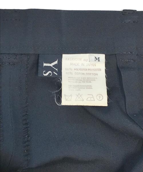 Y's（ワイズ）Y's (ワイズ) 90'sタックワイドパンツ ブラック サイズ:Mの古着・服飾アイテム