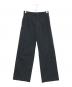 Y's（ワイズ）の古着「90'sタックワイドパンツ」｜ブラック