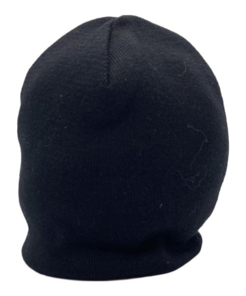 DIOR HOMME（ディオール オム）Dior Homme (ディオール オム) 刺繍ニット帽 ブラックの古着・服飾アイテム