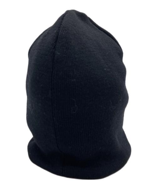 DIOR HOMME（ディオール オム）Dior Homme (ディオール オム) 刺繍ニット帽 ブラックの古着・服飾アイテム