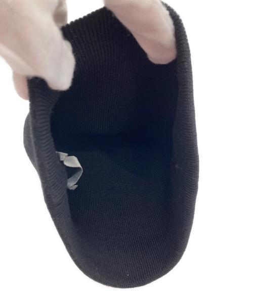 DIOR HOMME（ディオール オム）Dior Homme (ディオール オム) 刺繍ニット帽 ブラックの古着・服飾アイテム