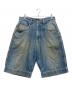 sohk（ショック）の古着「デニムハーフパンツ」｜インディゴ