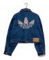 adidas (アディダス) デニムジャケット インディゴ サイズ:M：10000円