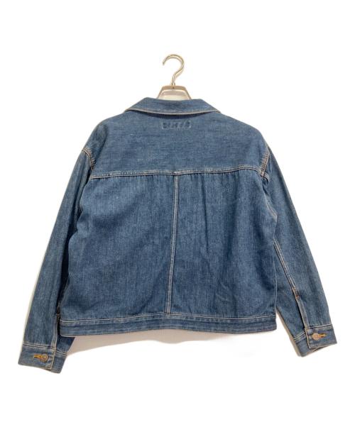 PINK HOUSE（ピンクハウス）PINK HOUSE (ピンクハウス) ロゴジップアップデニムジャケット インディゴ サイズ:ーの古着・服飾アイテム