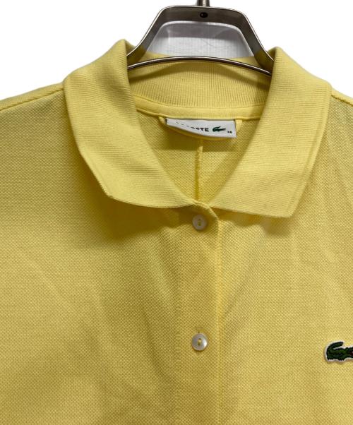 LACOSTE（ラコステ）LACOSTE (ラコステ) ポロワンピース イエロー サイズ:38の古着・服飾アイテム