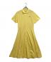 LACOSTE（ラコステ）の古着「ポロワンピース」｜イエロー