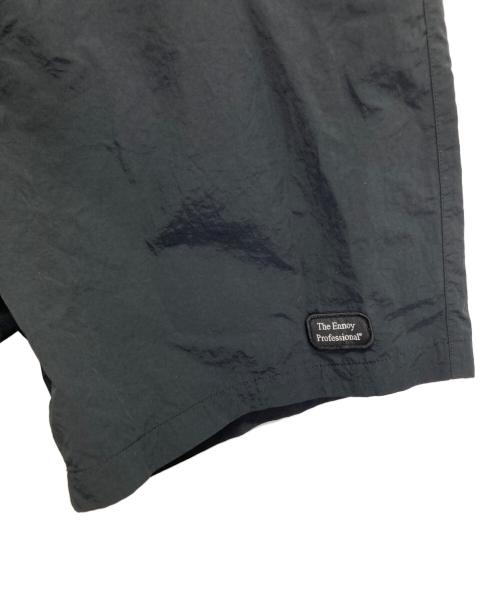 The Ennoy Professional（ザ エンノイ プロフェッショナル）THE ENNOY PROFESSIONAL (ザ エンノイ プロフェッショナル) NYLON EASY SHORTS ブラック サイズ:Lの古着・服飾アイテム