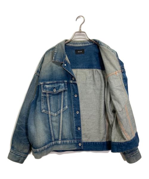 DELUXE（デラックス）Deluxe (デラックス) デニムジャケット インディゴ サイズ:Lの古着・服飾アイテム