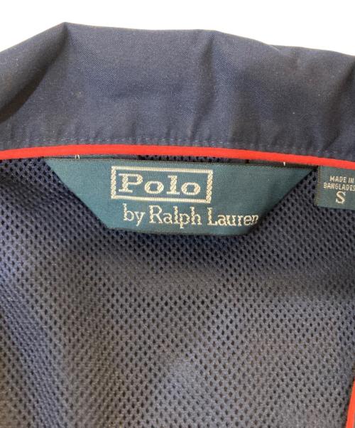POLO RALPH LAUREN（ポロ・ラルフローレン）POLO RALPH LAUREN (ポロ・ラルフローレン) ハーフジップブルゾン ネイビー サイズ:Sの古着・服飾アイテム