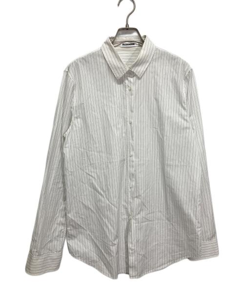 JIL SANDER（ジルサンダー）JIL SANDER (ジルサンダー) ストライプシャツ ホワイト サイズ:38の古着・服飾アイテム