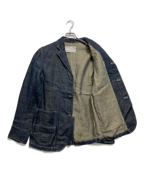 nest Robe（ネストローブ）nest Robe (ネストローブ) リネンジャケット ブラック サイズ:ーの古着・服飾アイテム