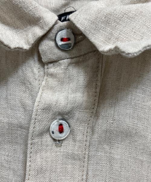 FRANK LEDER（フランクリーダー）FRANK LEDER (フランクリーダー) リネンシャツ ベージュ サイズ:記載なしの古着・服飾アイテム