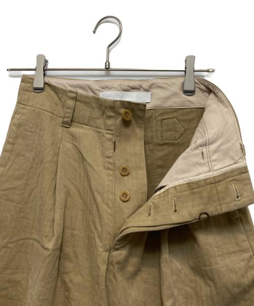 ASEEDONCLOUD（アシードンクラウド）ASEEDONCLOUD (アシードンクラウド) ワイドパンツ ベージュ サイズ:XSの古着・服飾アイテム