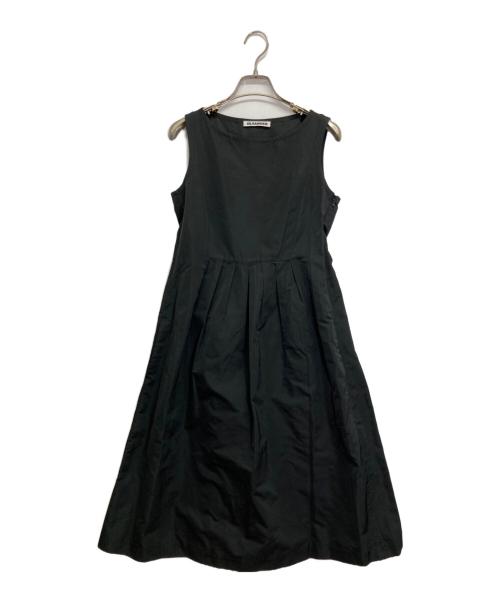 JIL SANDER（ジルサンダー）JIL SANDER (ジルサンダー) ノースリーブワンピース ブラック サイズ:34の古着・服飾アイテム