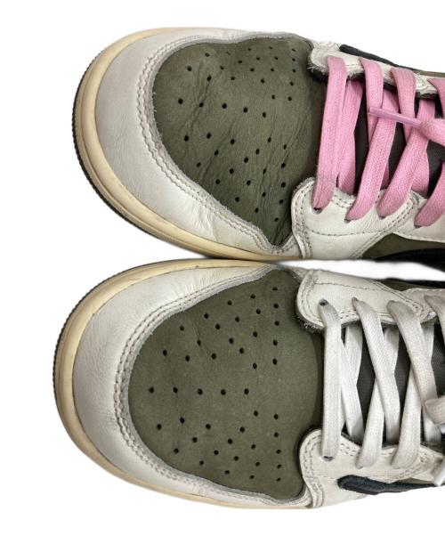 NIKE（ナイキ）NIKE (ナイキ) JORDAN 1 LOW OG SP REVERSE Travis Scott Reverse オリーブ サイズ:27.5の古着・服飾アイテム
