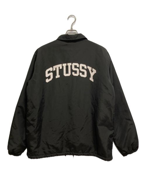 stussy（ステューシー）stussy (ステューシー) 裏ボアコーチジャケット ブラック サイズ:Lの古着・服飾アイテム