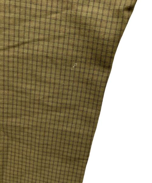 stussy（ステューシー）stussy (ステューシー) Check Big Ol Jeans グリーン サイズ:32の古着・服飾アイテム