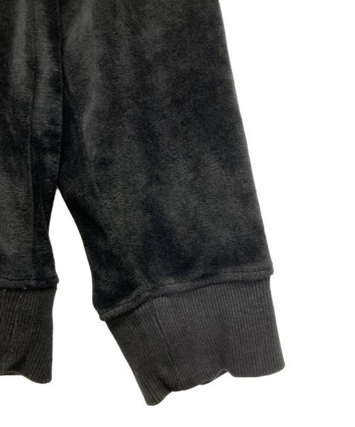 stussy（ステューシー）stussy (ステューシー) ベロアスウェット ブラック サイズ:Lの古着・服飾アイテム