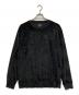 stussy（ステューシー）の古着「ベロアスウェット」｜ブラック