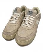 NIKE×stussyナイキ×ステューシー）の古着「Air Force 1 Low Fossil」｜ホワイト